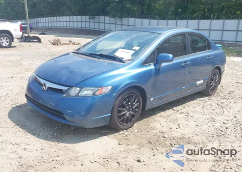 2007 Honda Civic Lx z USA, uszkodzony, nr VIN 1HGFA16557L128633
